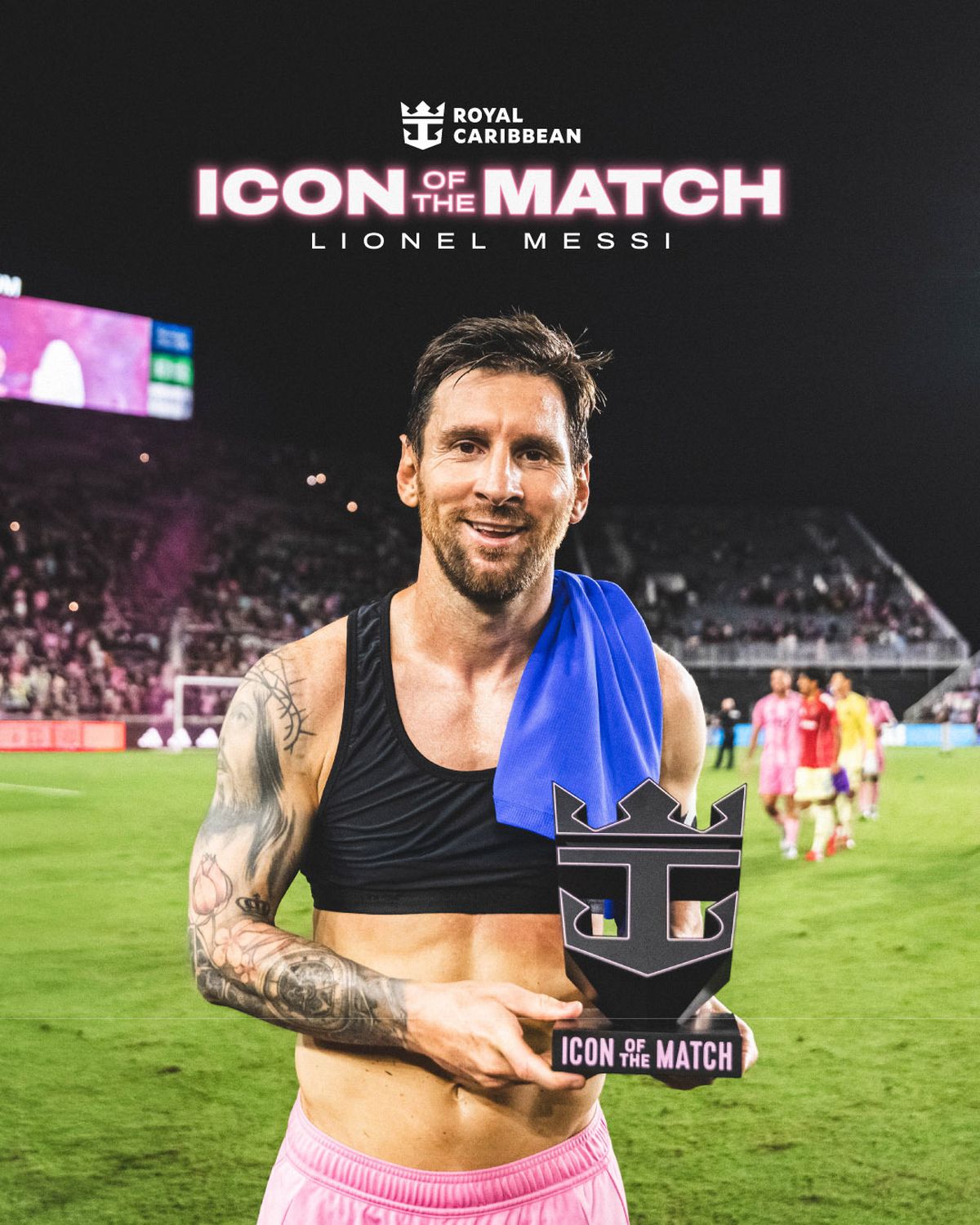 Elogió a Messi porque lo consoló en el momento más difícil de su carrera