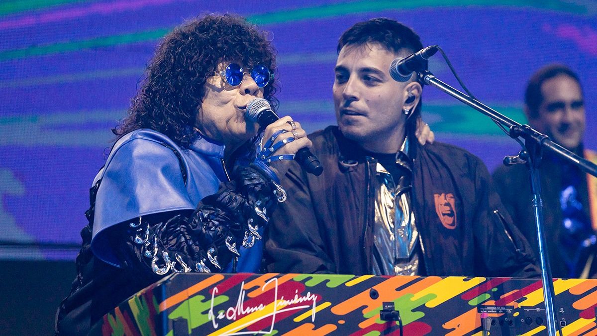 Un huracán de emociones brindó el rey del cuarteto. Un huracán de emociones brindó el rey del cuarteto.