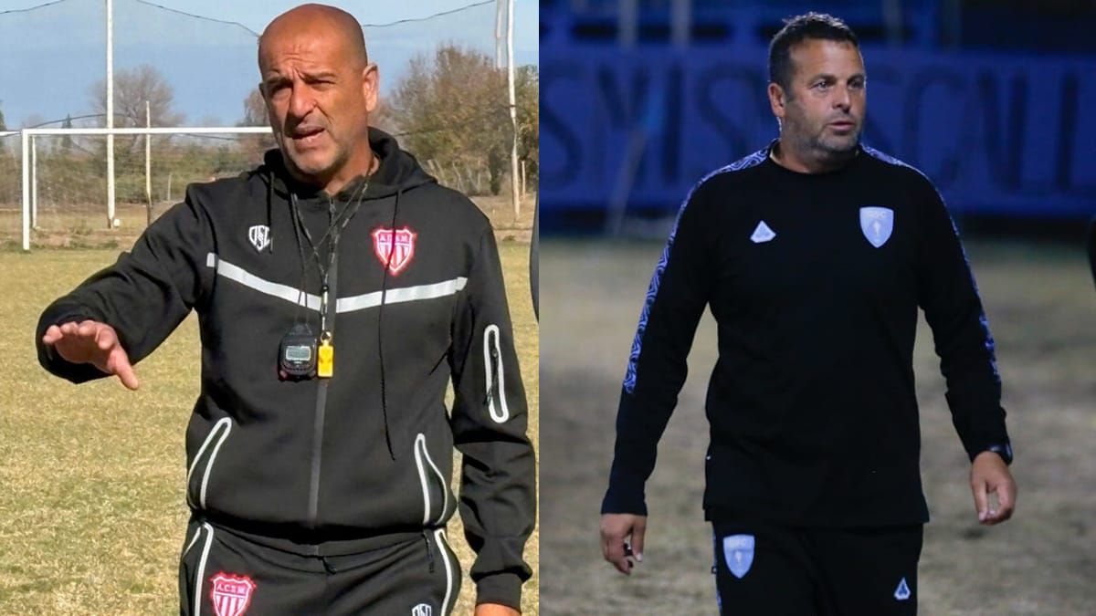 Los entrenadores Christian Corrales (San Martín) y Leonardo D Urso (Gutiérrez) se verán las caras en el Este.