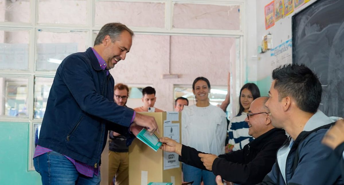 En las últimas PASO, Matías Stevanato y su frente logró el 52% de los votos, y ahora espera ampliar esa cifra.