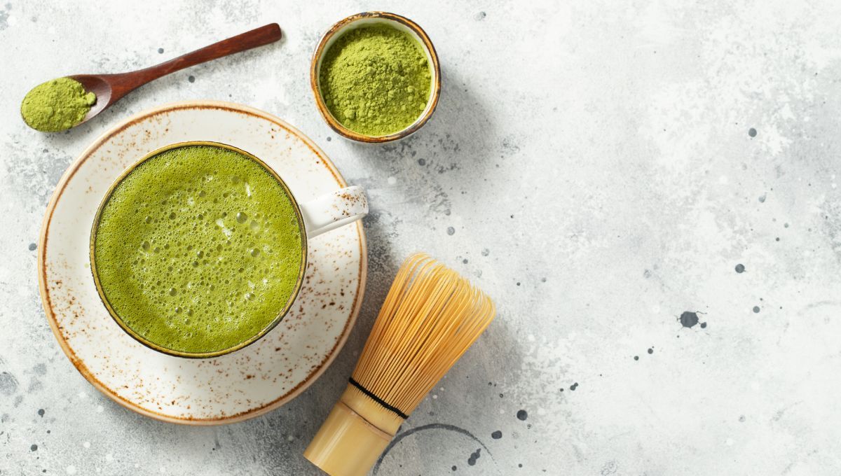 Té matcha. Té matcha. 