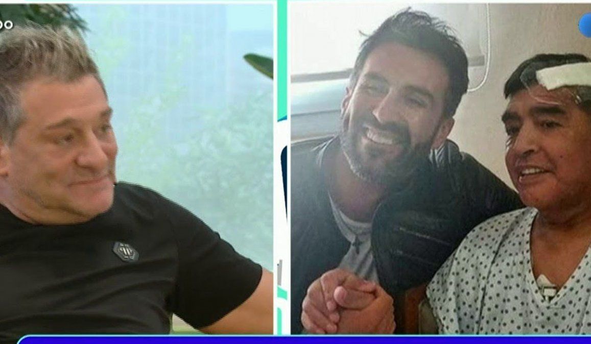 Turco García tras la muerte de Maradona: En la cabeza le pusieron una prótesis de mierda y Dalma me lo confirmó