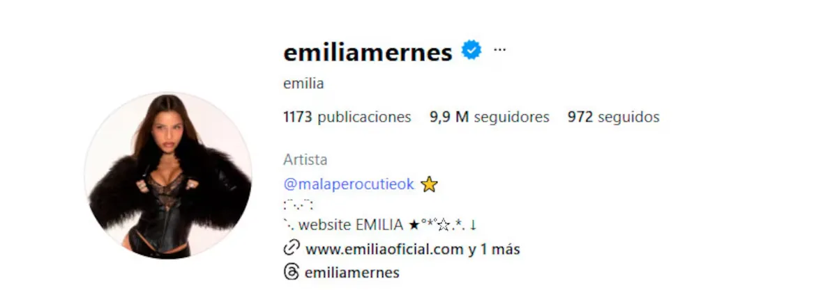Emilia Mernes no para de perder seguidores en medio de su escándalo con Tini Stoessel con Antonela Roccuzzo. Emilia Mernes no para de perder seguidores en medio de su escándalo con Tini Stoessel con Antonela Roccuzzo.