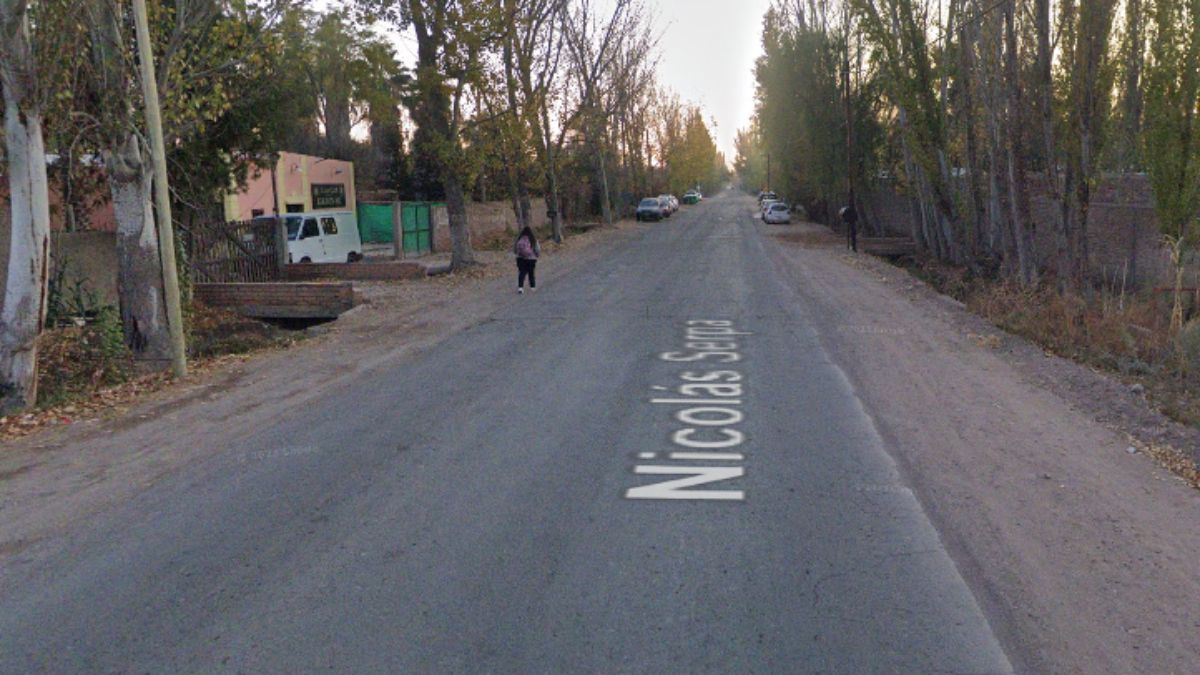 El lugar donde ocurrió el accidente.