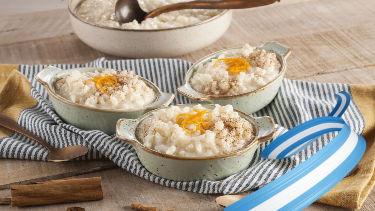 Recetas: arroz con leche patrio. Foto: Diario Uno.