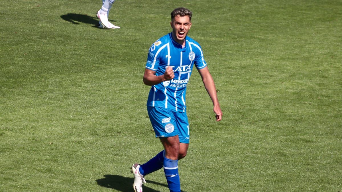 Ojeda hizo el tercero y el cuarto de Godoy Cruz en el debut de Diego Flores.