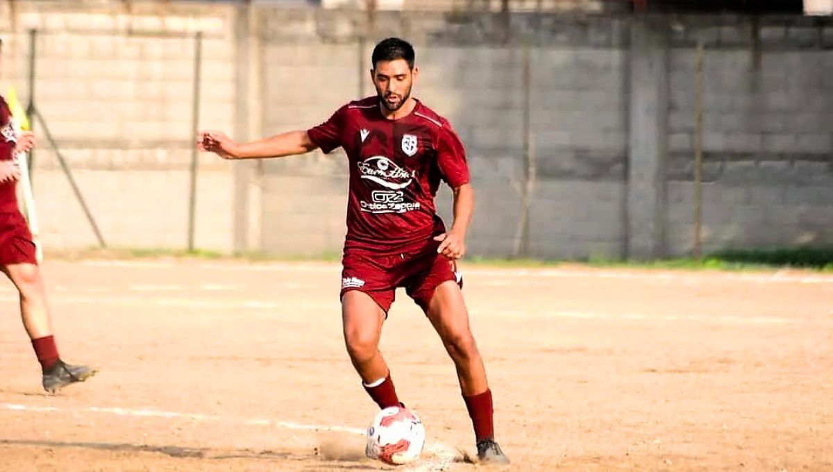 Gastón Micieli cumple el sueño de jugar al fútbol en Italia desde hace tres años