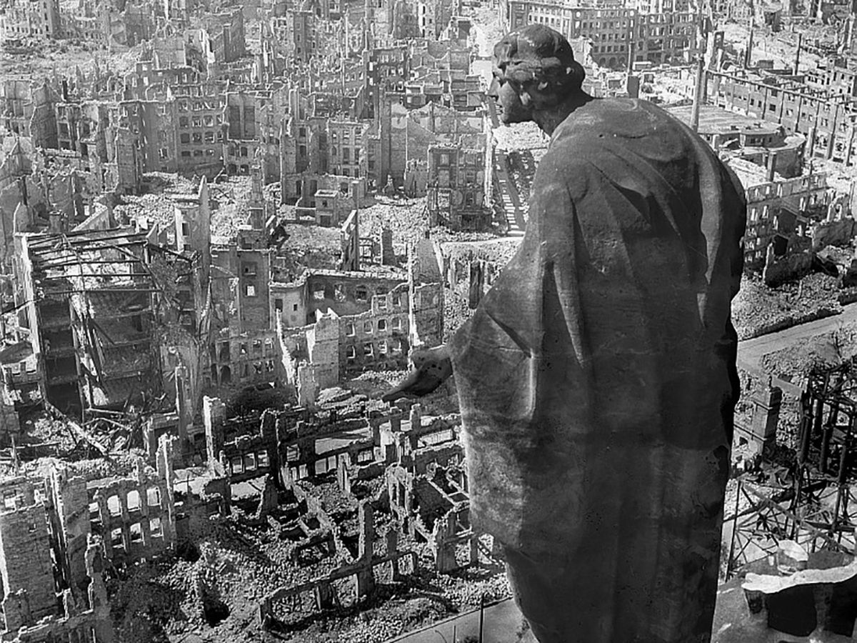 Dresden fue el escenario de la mayor destrucci&oacute;n provocada en la Segunda Guerra Mundia.