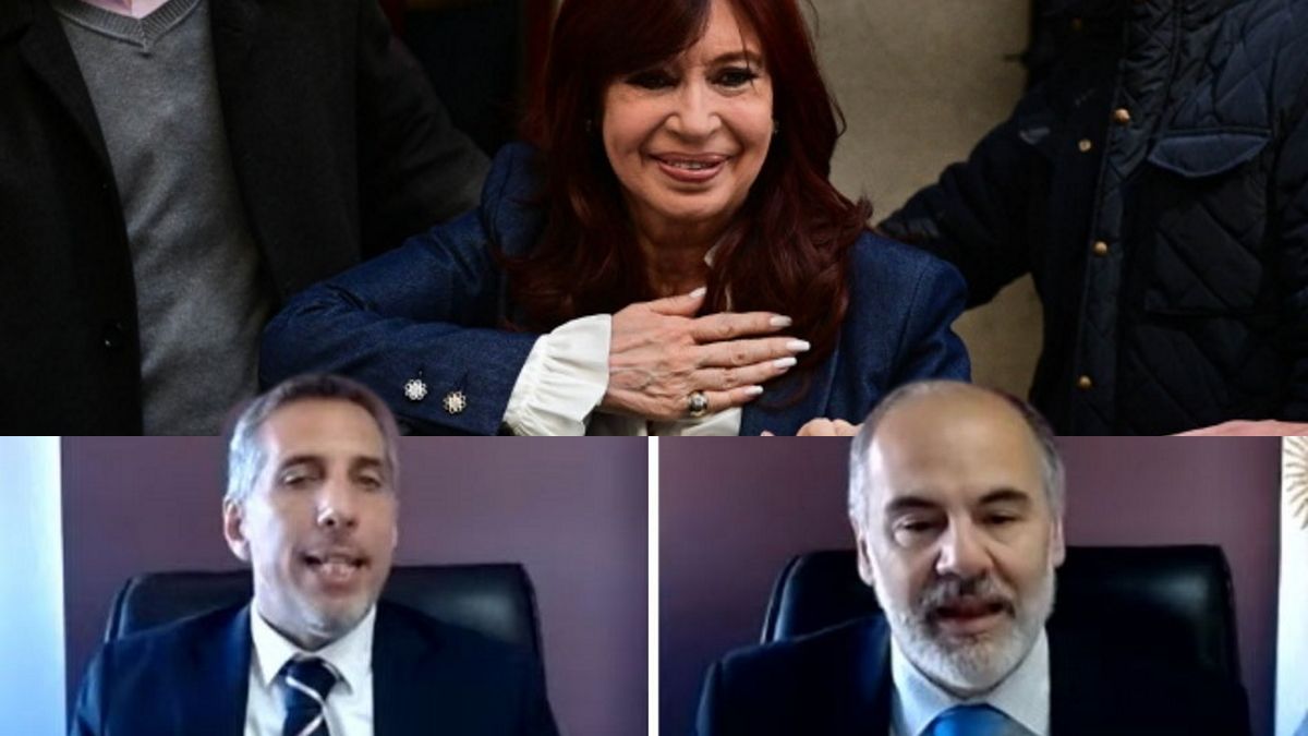 Los fiscales Diego Luciani y Sergio Mola retomaron este lunes el centro de la escena en el juicio contra Cristina Kirchner y otros imputados. (Foto: Télam).