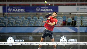 Germán Buenanueva va por un lugar en el cuadro principal del Mendoza Premier Pádel 2023