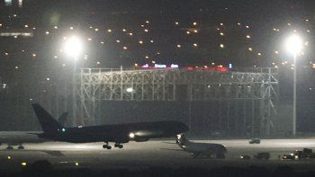 Video: así aterrizó el avión de Air Canadá en Madrid