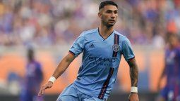 Valentín Castellanos hizo el descuento del New York City FC.