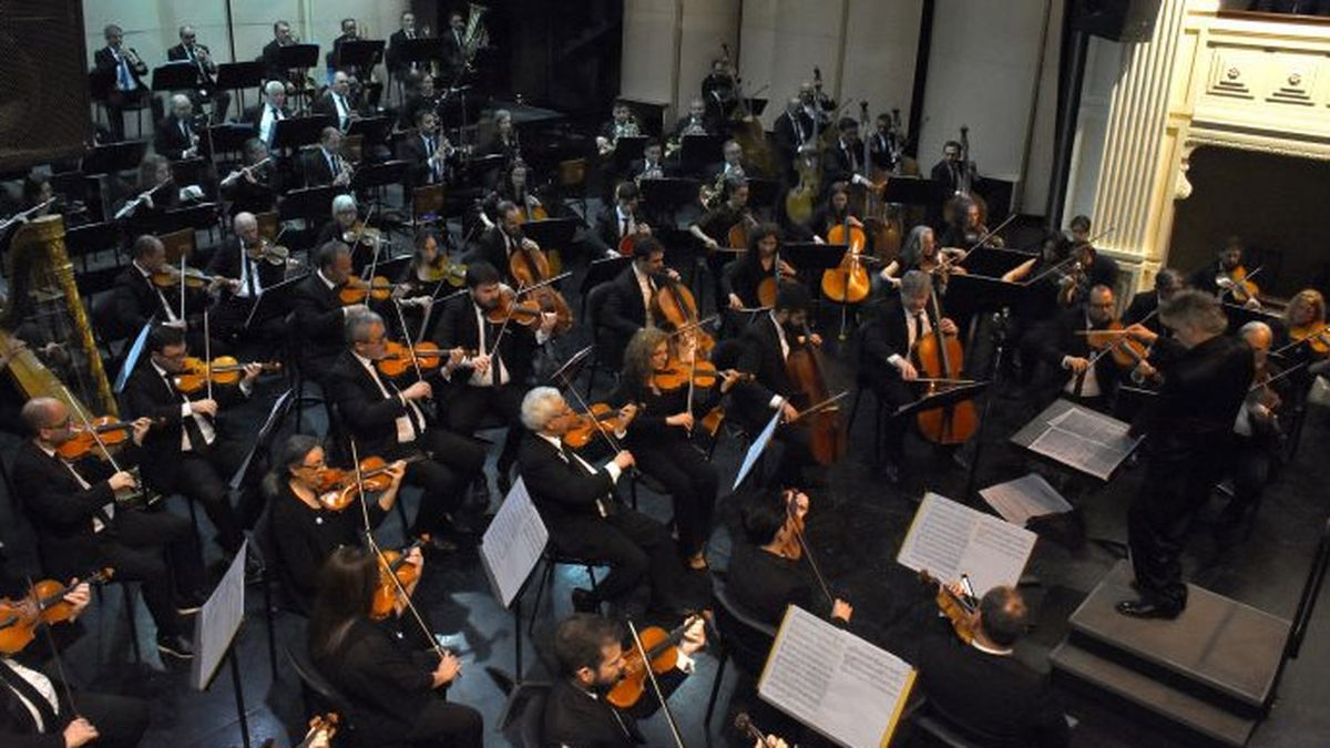 Orquesta Filarmónica de Mendoza. 