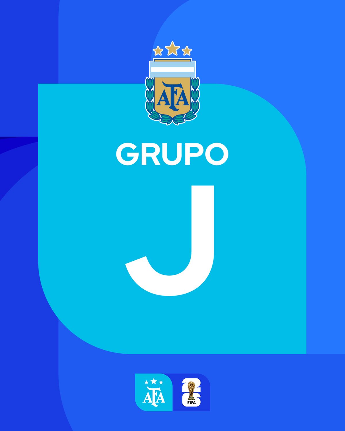 La Selección argentina será cabeza de serie del Grupo J del Mundial 2026.