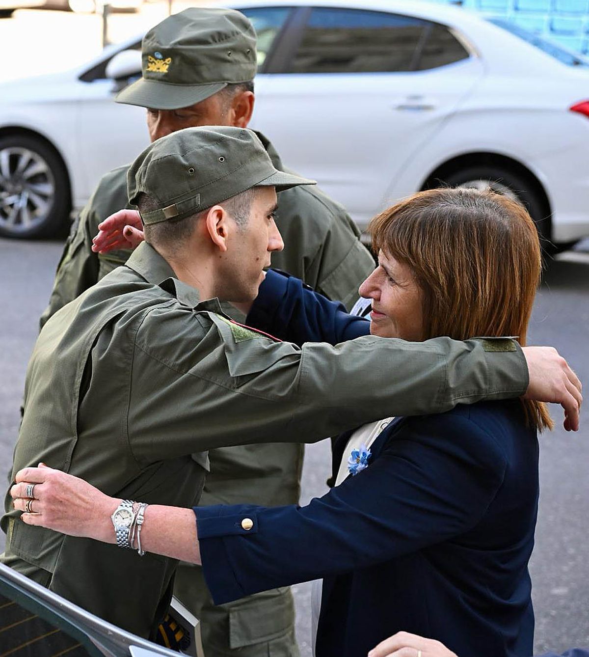 Patricia Bullrich recibi&oacute; a Nahuel Gallo.