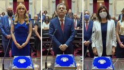 La peronista Fernández Sagasti y los radicales Cornejo y Juri juraron como senadores nacionales