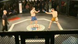 Ganó una pelea de artes marciales mixtas sin tener que pegar ni un solo golpe