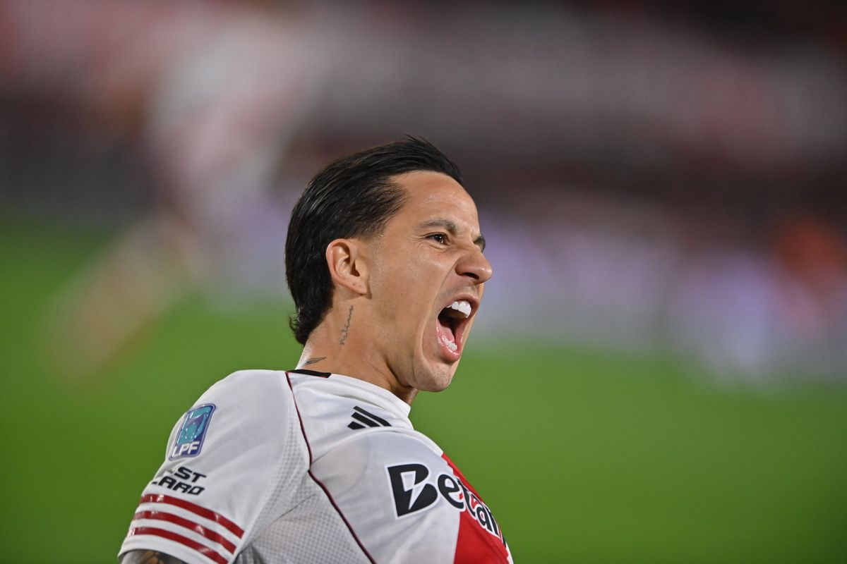Driussi anotó el 1-0 para River en el Monumental.