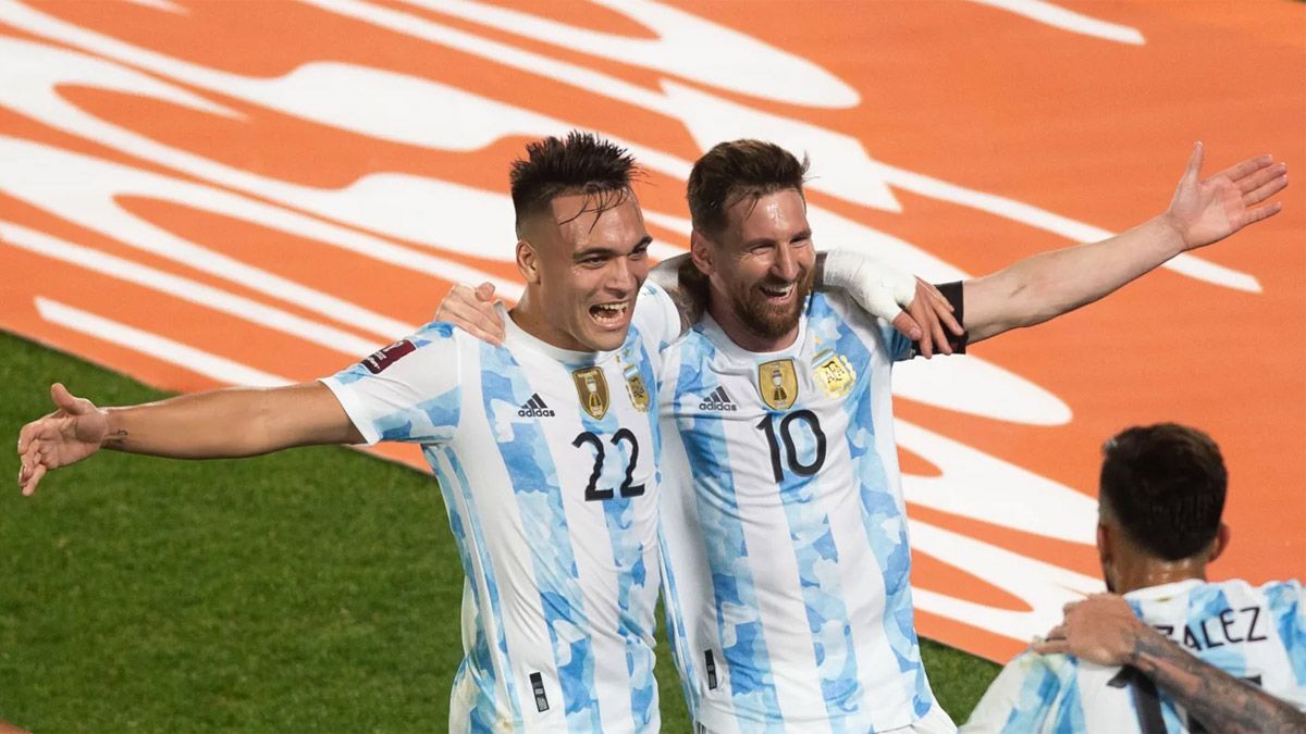 Lautaro Martínez y Lionel Messi tienen muy esperanzados a los hinchas de la Selección argentina con vistas al Mundial Qatar 2022.
