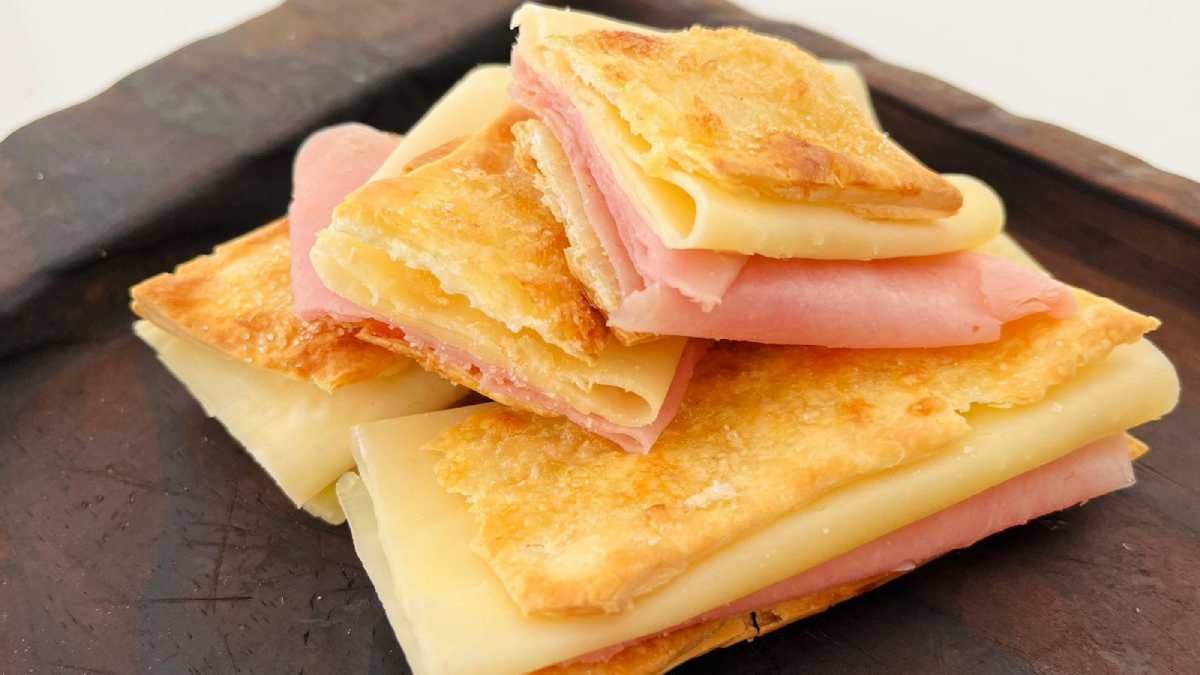 Recetas: cómo hacer Fosforitos de jamón y queso. Foto: gentileza Recetas gratis.