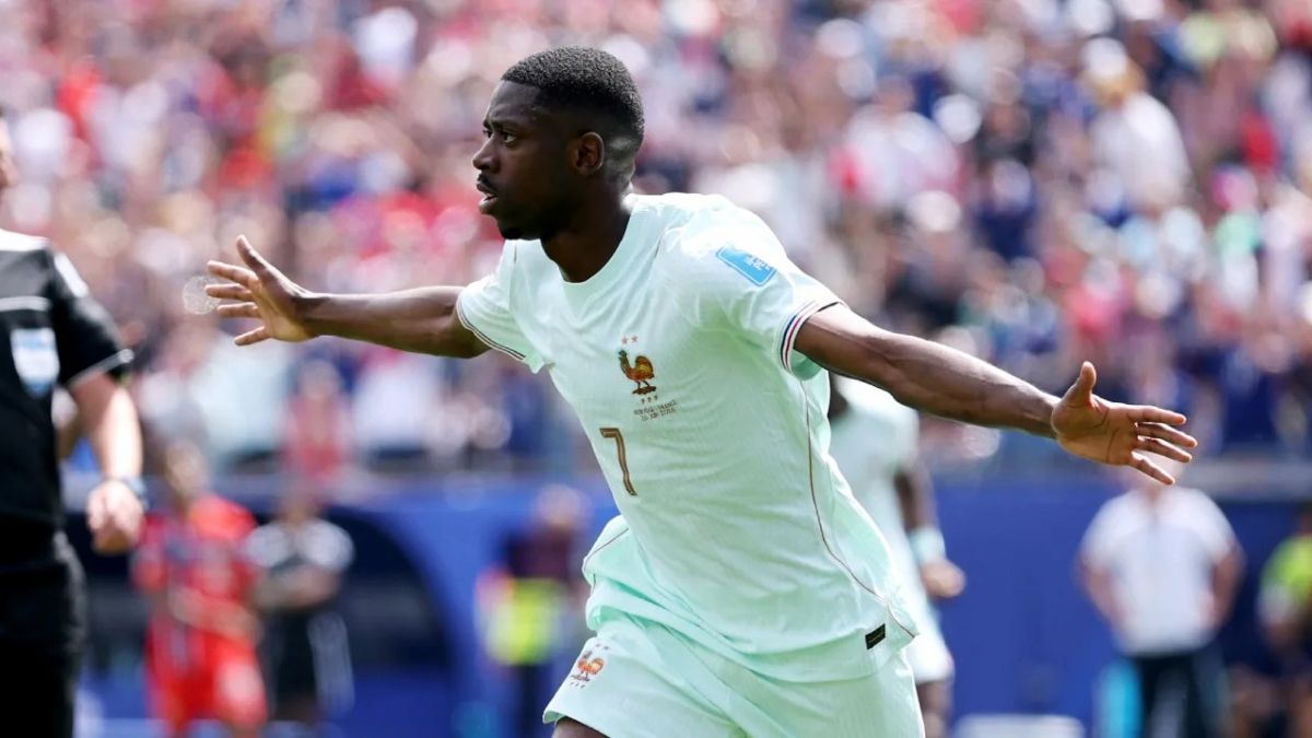 Ousemane Dembélé fue letal en el duelo por el primer puesto del Grupo I entre Francia y Noruega, marcando un histórico triplete.