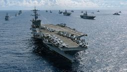 Estados Unidos se une con dos naciones y desafía a China con maniobras militares Estados Unidos se une con dos naciones y desafía a China con maniobras militares