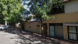 En esta cuadra se ubica la casa del anciano que sufrió un hecho de inseguridad en Mendoza. Entraron a su casa y se llevaron dinero y relojes de alta gama.