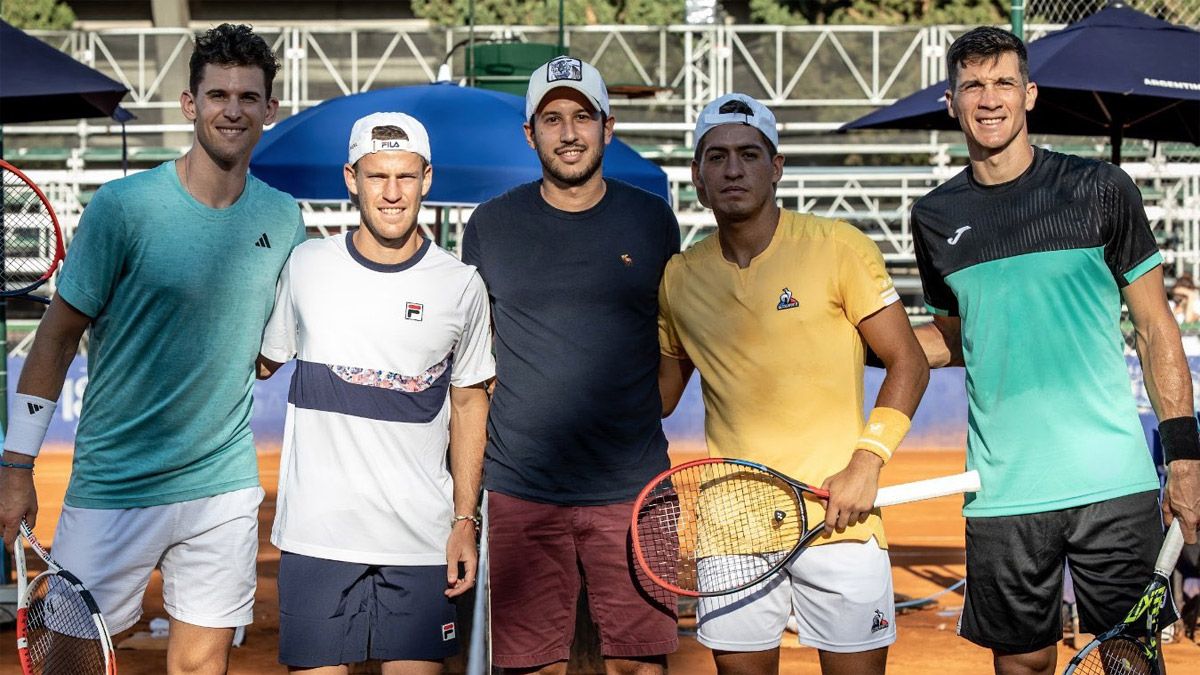 El Argentina Open tendrá seis presentaciones argentinas este martes.