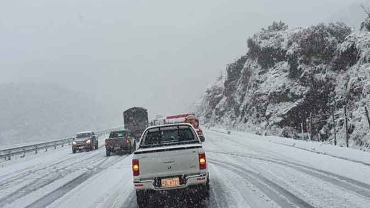 Nevadas y frío bajo cero en varias ciudades de Brasil.
