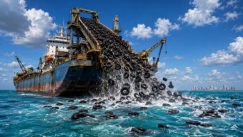 Hundieron 2 millones de neumáticos en el océano para crear un arrecife: 50 años después, el problema continúa