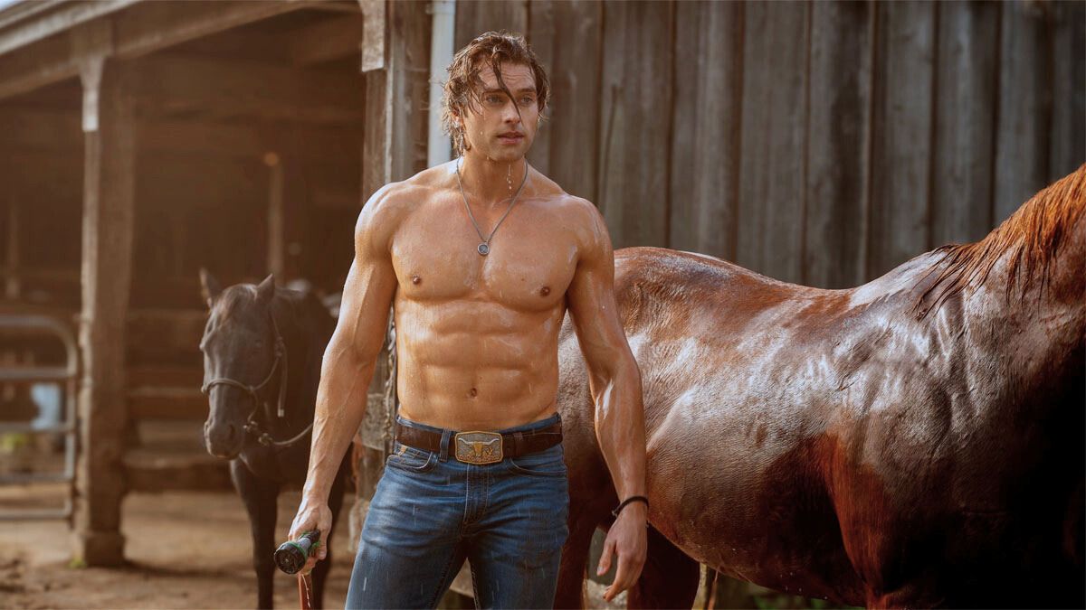 El actor Pierson Fodé interpreta a Trey McAllen en la película de Netflix.