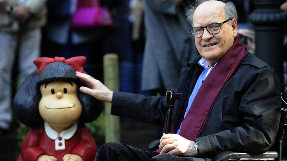 Joaquín Lavado, Quino para el mundo, murió a los 88 años. La prensa internacional saludó su genialidad.