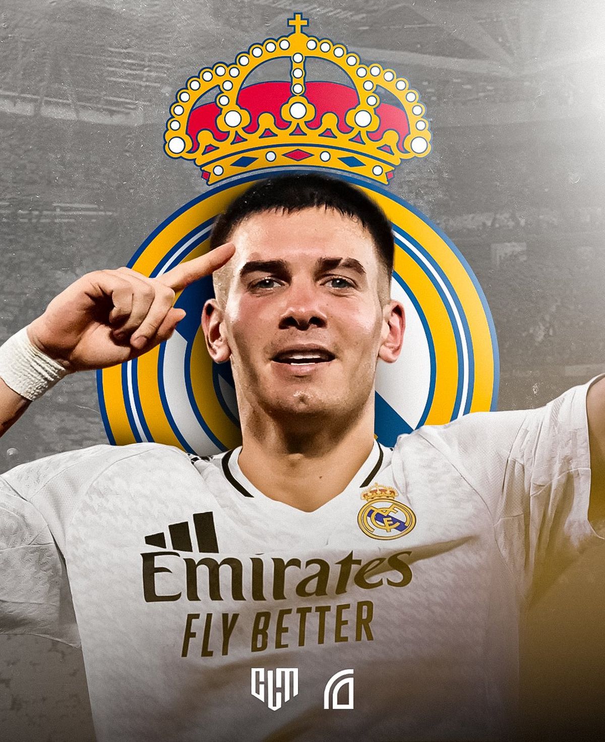 El mediocampista argentino está en Madrid.