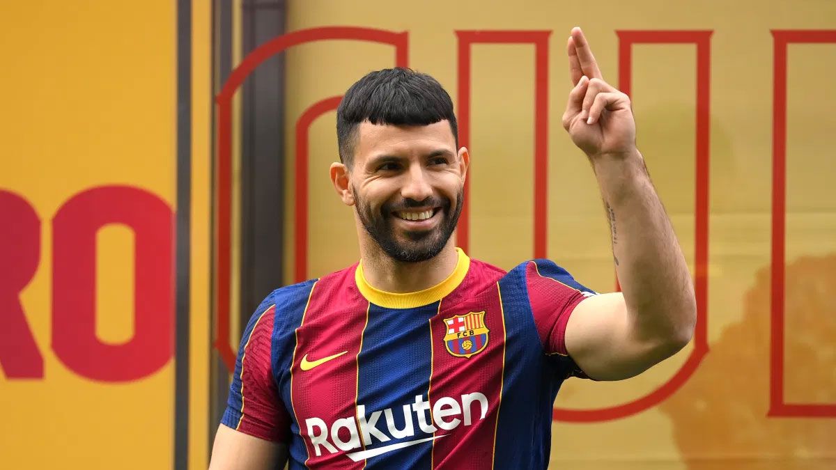 El Kun Ag&uuml;ero le est&aacute; poniendo much&iacute;sima buena onda a su etapa de recuperaci&oacute;n en el Barcelona.