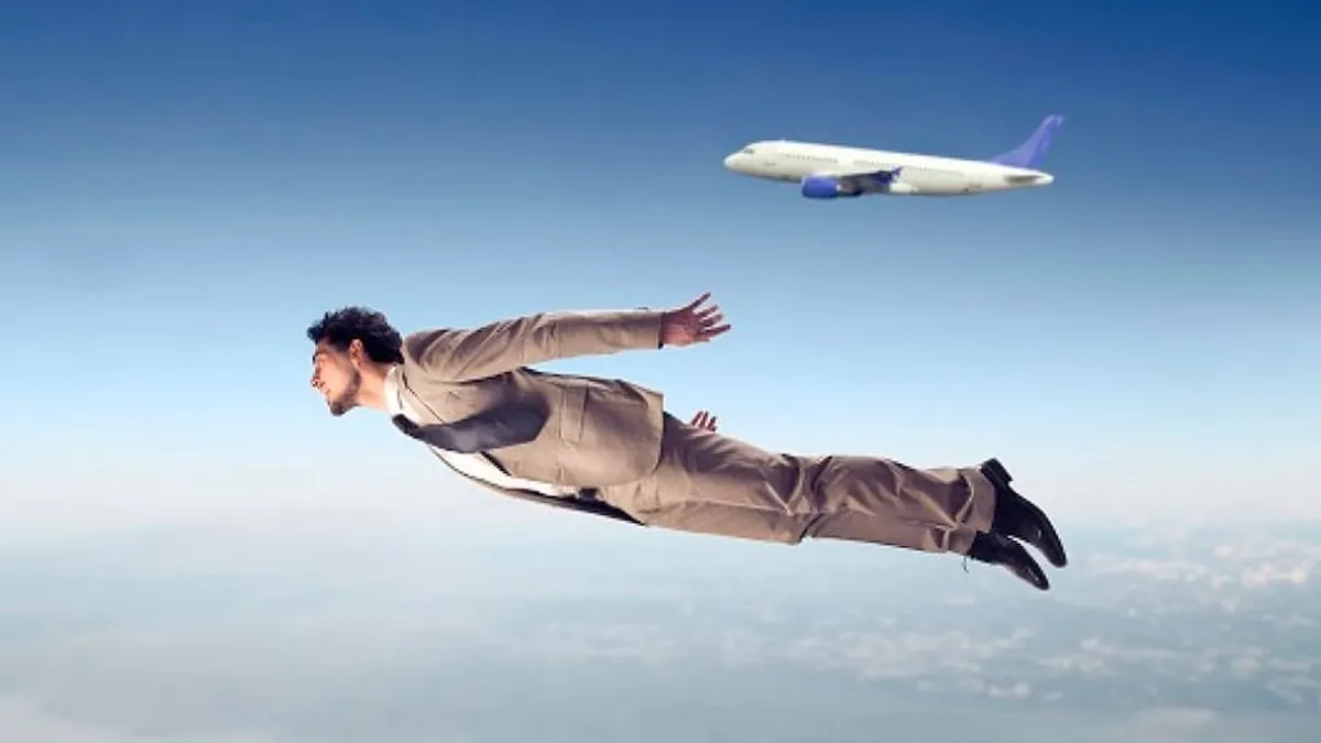 So&ntilde;ar que puedes volar se relaciona con el deseo de libertad.