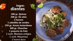 Cómo hacer croquetas de quinoa y atún