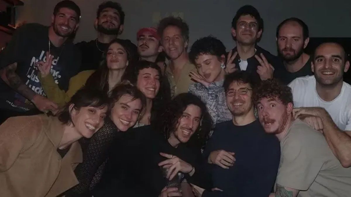 De Paul y Tini en el cumpleaños de Nathy Peluso