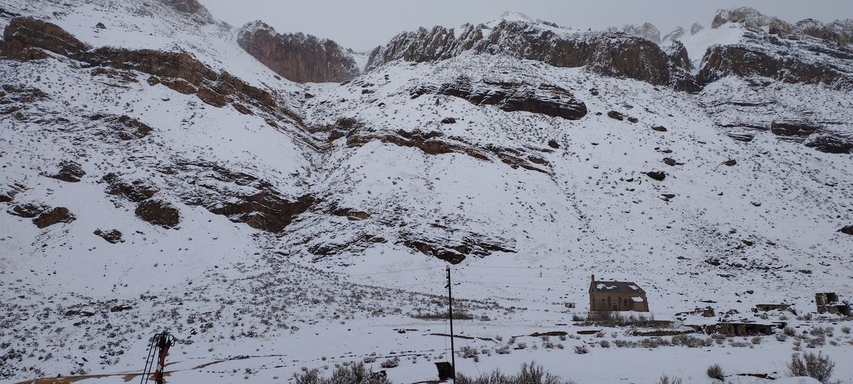 Julián Chabert, periodista de Canal 7, contó cómo se vive el temporal en alta montaña Julián Chabert, periodista de Canal 7, contó cómo se vive el temporal en alta montaña