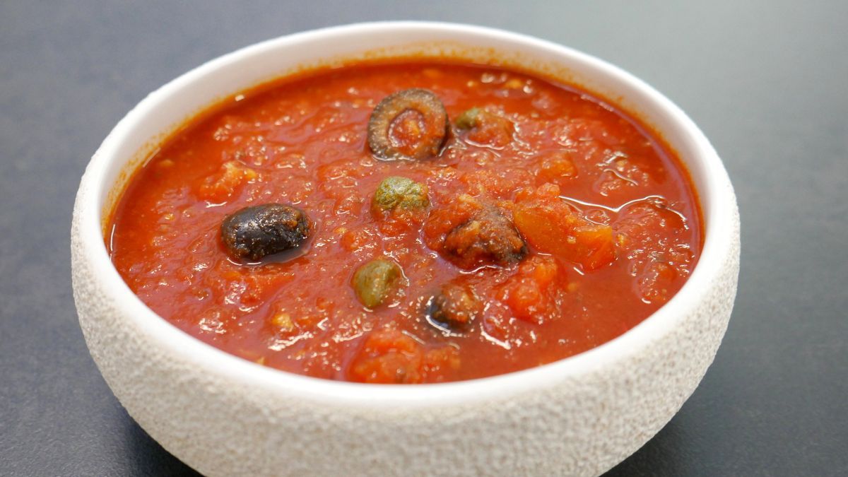 Aprende a preparar la salsa puttanesca para pastas. Foto: gentileza gastronomiavasca. Aprende a preparar la salsa puttanesca para pastas. Foto: gentileza gastronomiavasca.