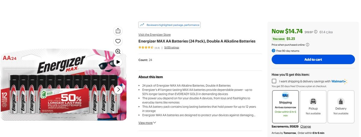 La inigualable oferta de Walmart. La inigualable oferta de Walmart.