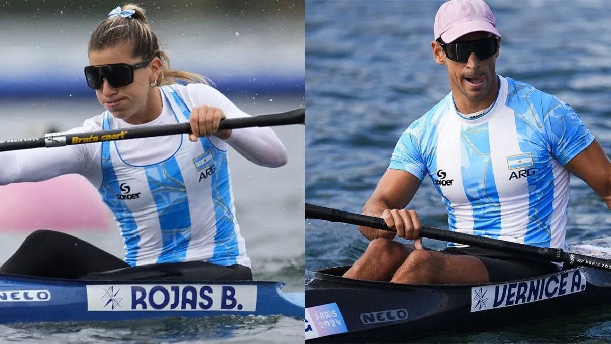 Brenda Rojas y Agustín Vernice estuvieron imparables en la cosecha de medallas de oro del canotaje argentino en los Juegos Suramericanos 2026