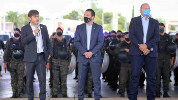 La policía bonaerense en pie de guerra: Kicillof y Berni criticaron las protestas