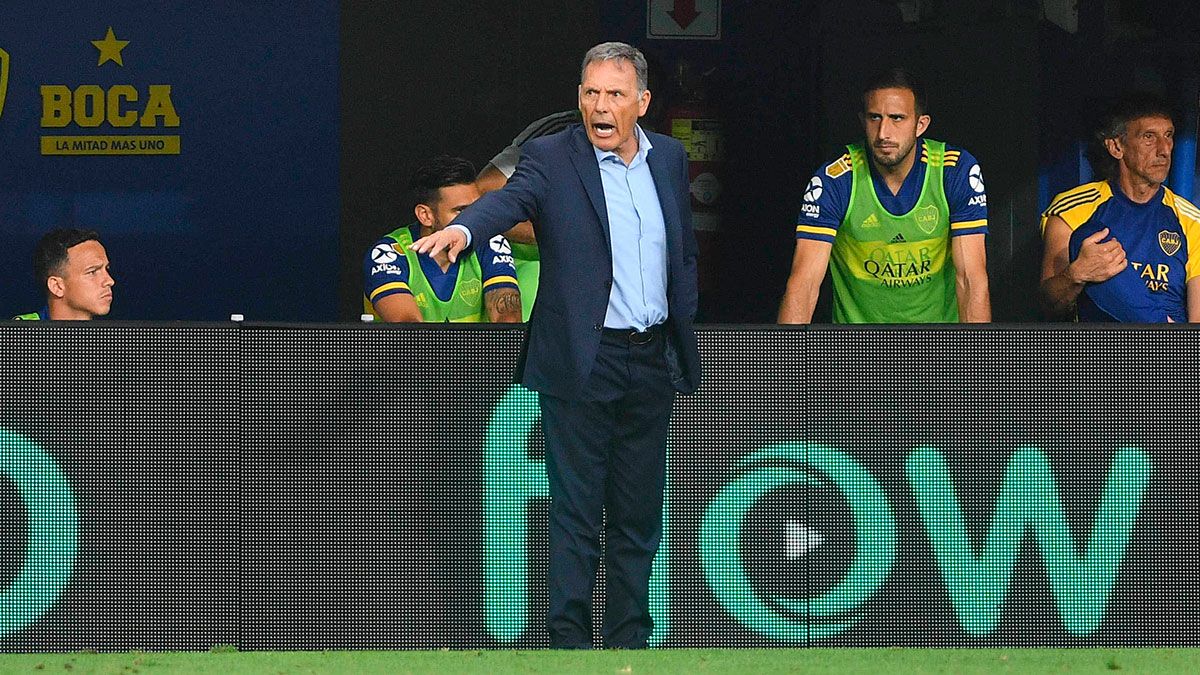 Russo no quiso dar pistas del once que recibirá a River en La Bombonera.