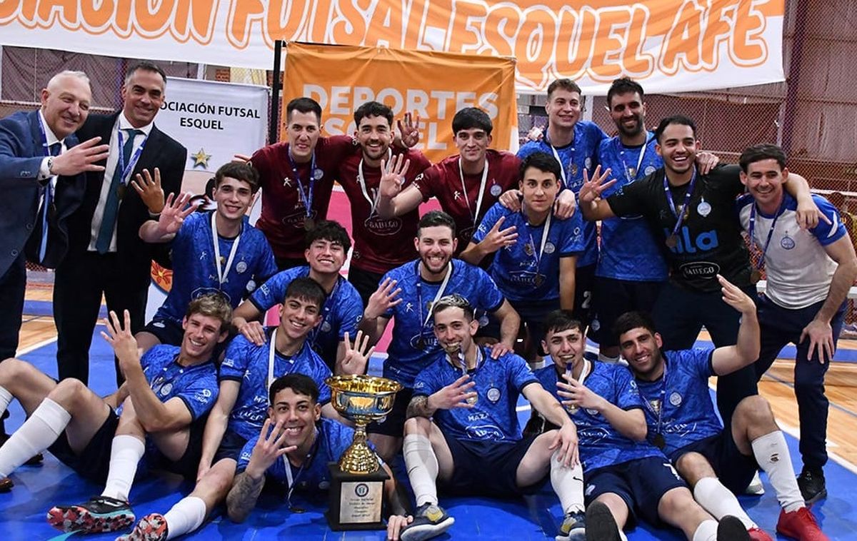 Jockey Club es el mejor del país en futsal.