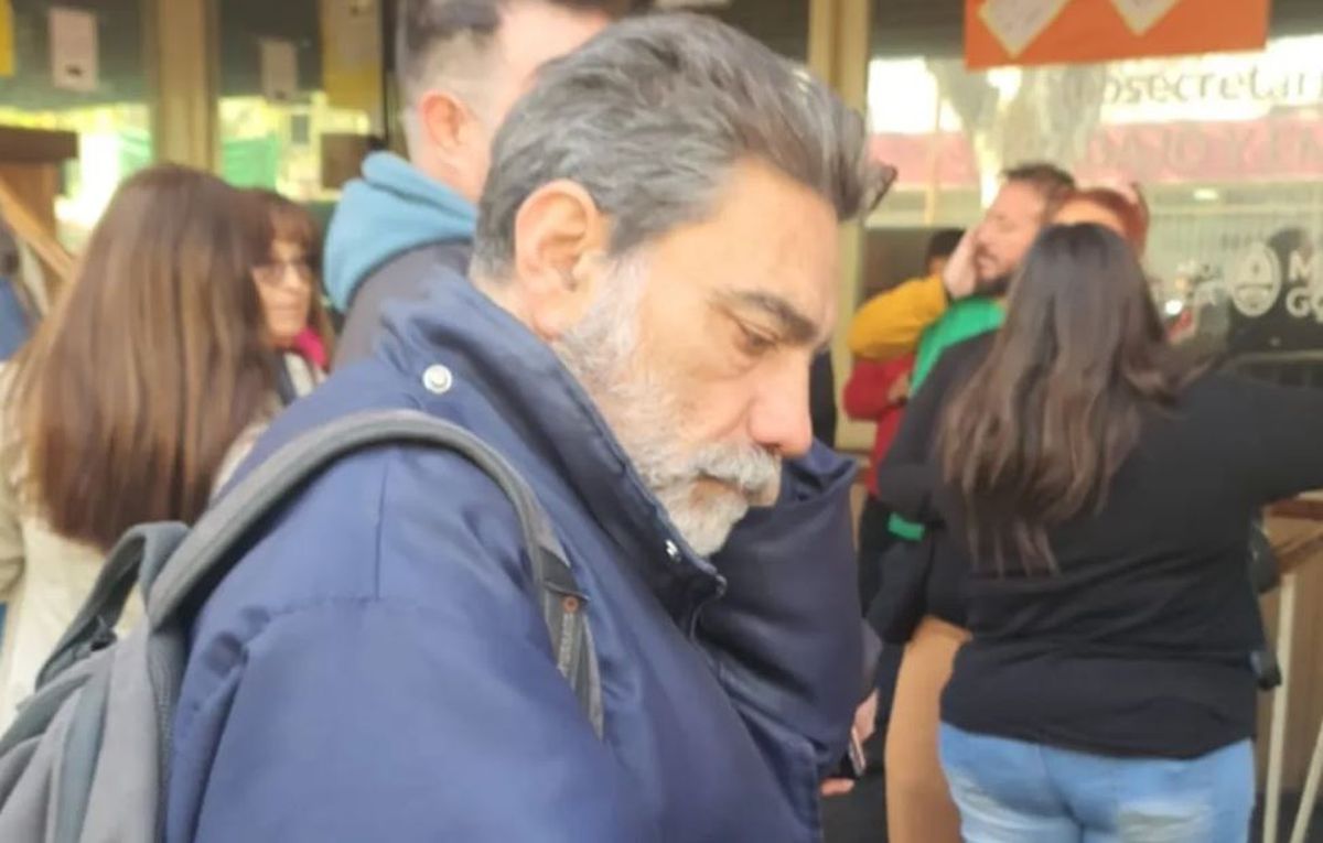 Alejandro Parigi, periodista mendocino. Foto del periodista Daniel Gallardo.