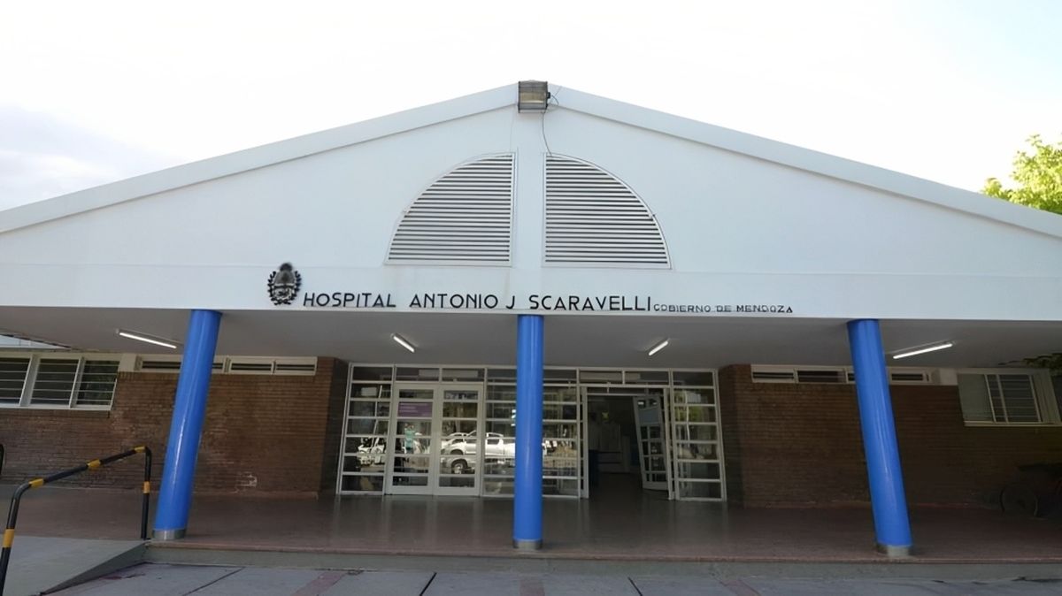 La víctima de la tentativa de femicidio fue internada en el hospital Scaravelli de Tunuyán.