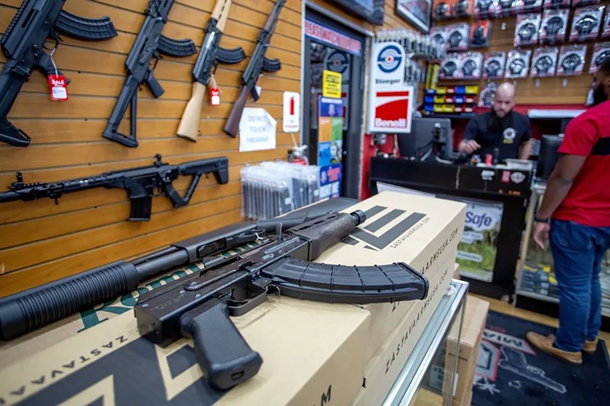 Una tienda de armas