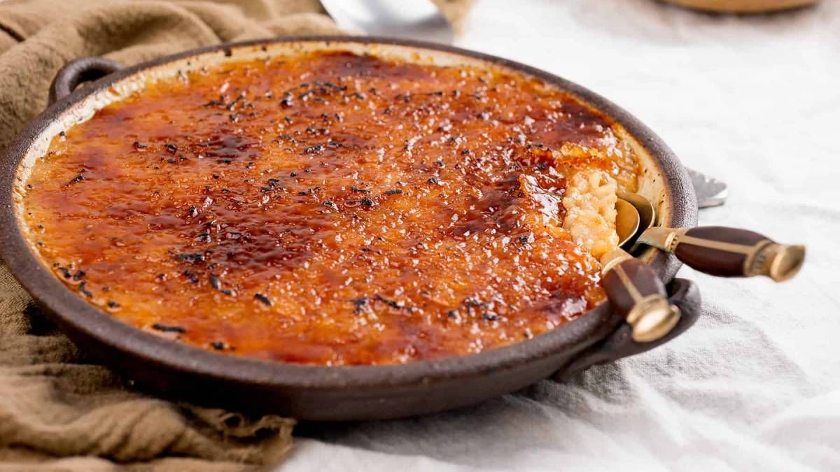 Recetas: arroz con leche caramelizado. Foto: gentileza tiaclara.