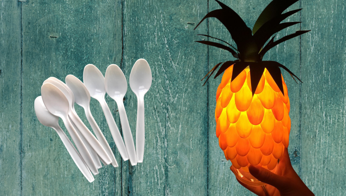 Reutiliza las cucharas de plástico y conviértelas en esta brillante idea