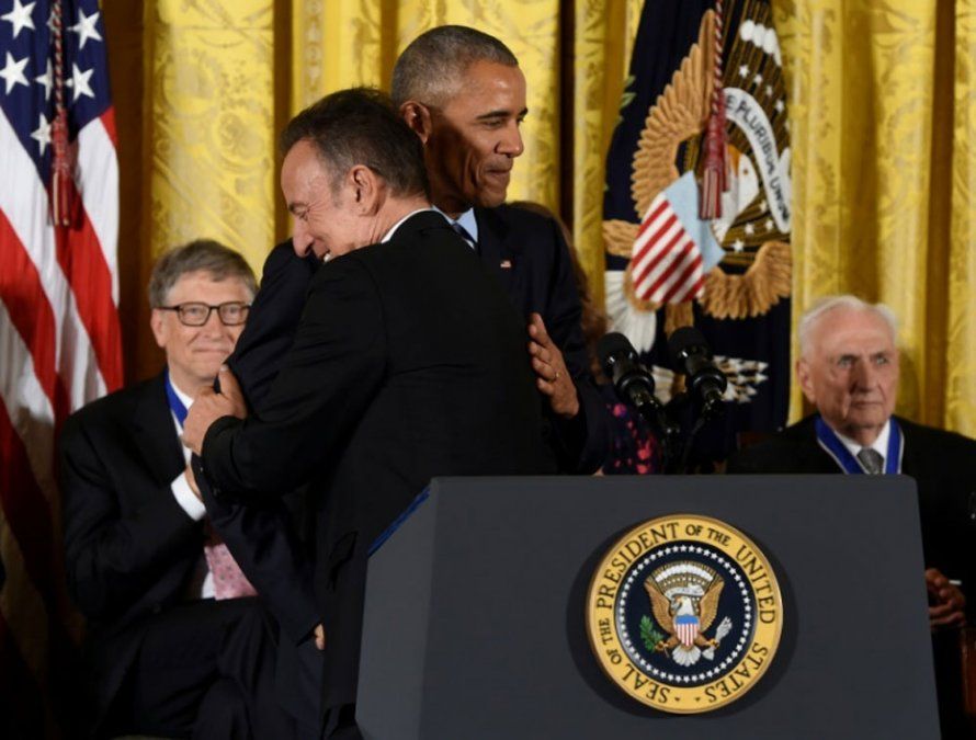 Springsteen ofreció un melancólico concierto privado a Obama